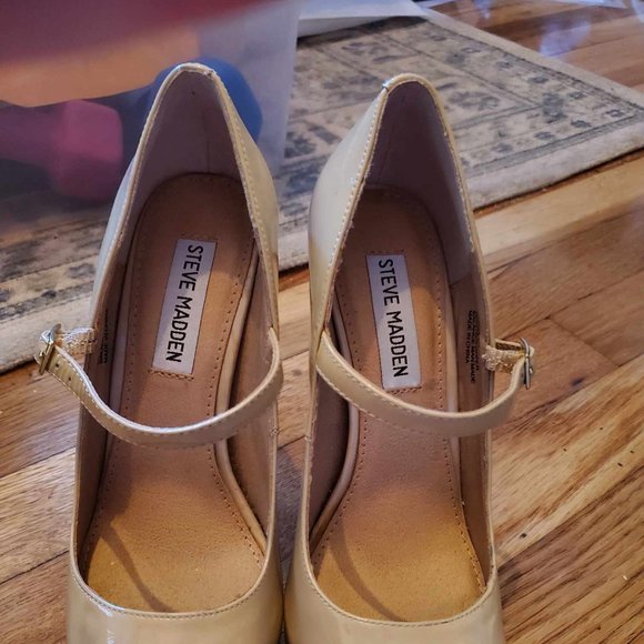 Steve Madden Shoes Steve Madden Nude Heels Poshmark